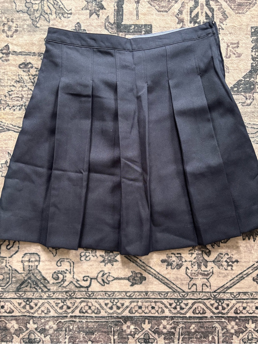 Pleated Uniform Skirt
